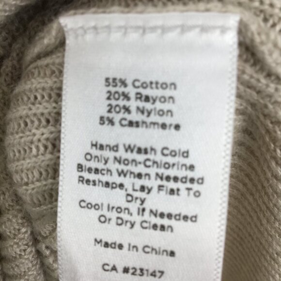 Talbots Beige Sweater Dress 1xp - Picture 7 of 9